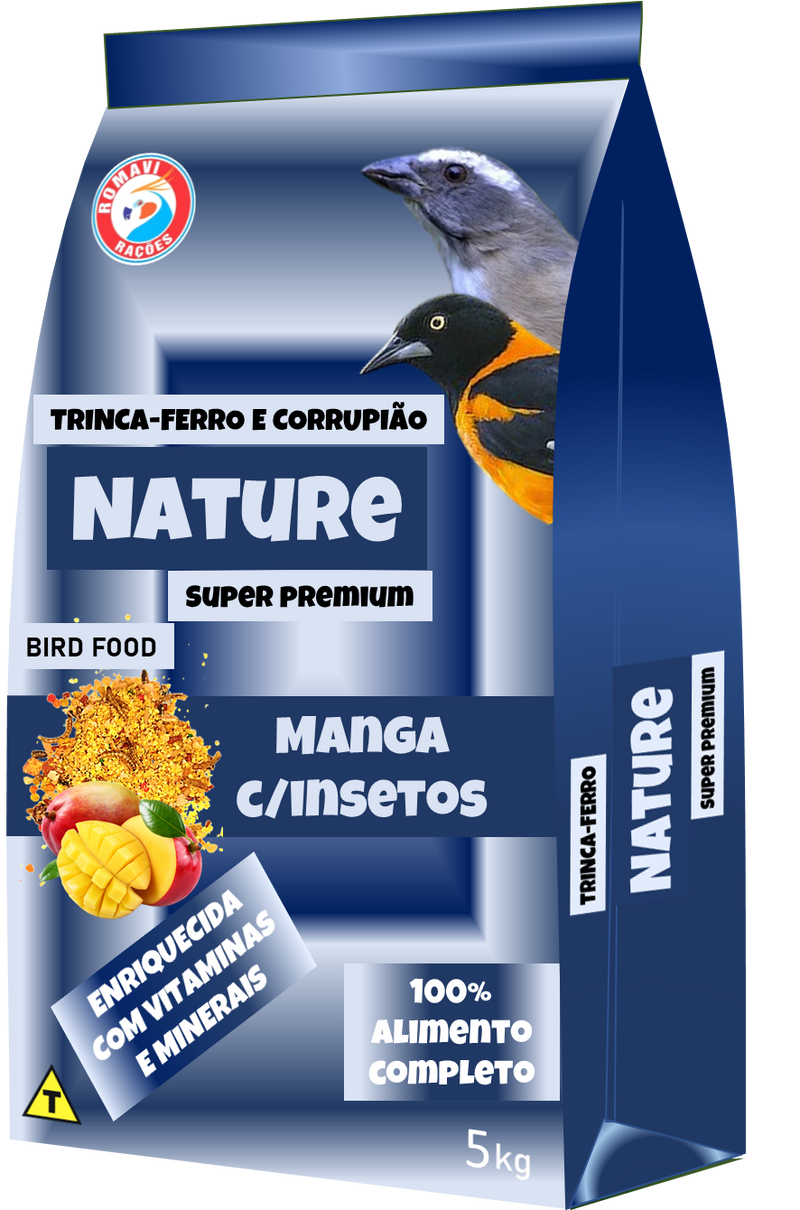 Nature Super Premium Manga com insetos