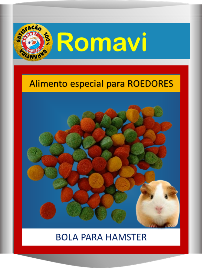 Bolinha Extrusada Hamster