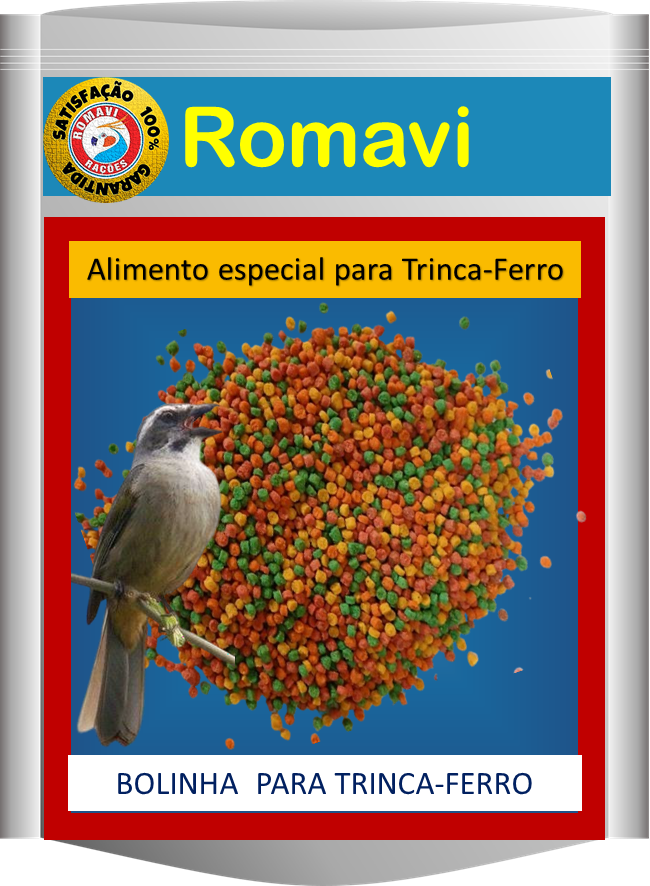 Bolinha extrusada para Trinca-Ferro