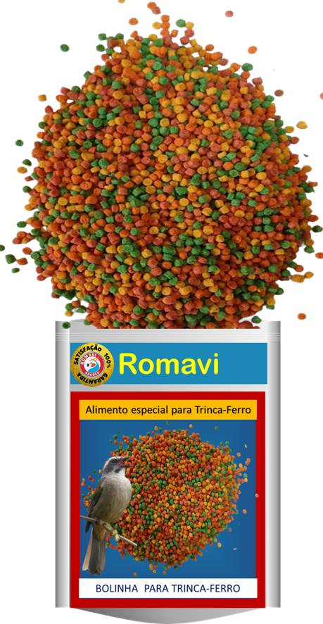 Bolinha extrusada para Trinca-Ferro