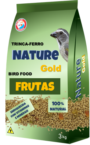 Trinca-Ferro Nature Gold Frutas