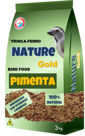 Trinca-Ferro Nature Gold Pimenta Rosa