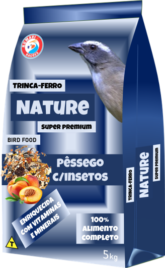 Nature Super Premium Pêssego com insetos