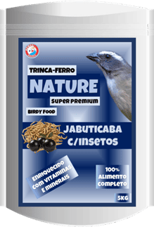 Nature Super Premium Jabuticaba com insetos