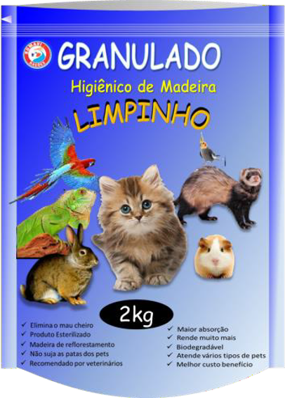 Limpinho Sanitário higiênico de Madeira