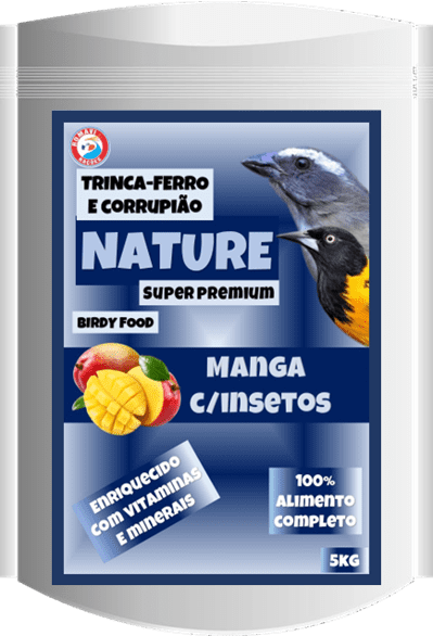 Nature Super Premium Manga com insetos