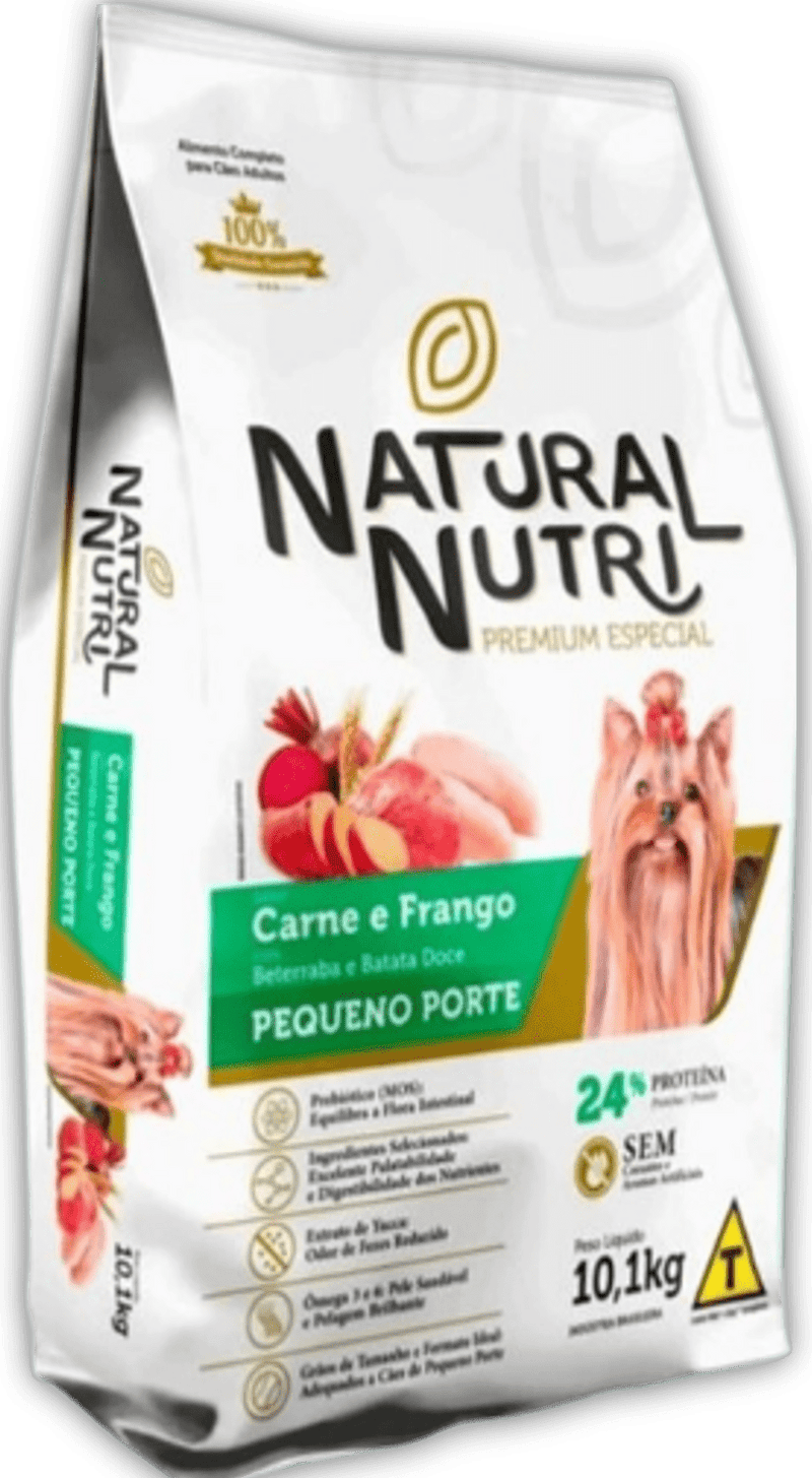 Natural Nutri Ração para Cães de Peq.Porte 10,1