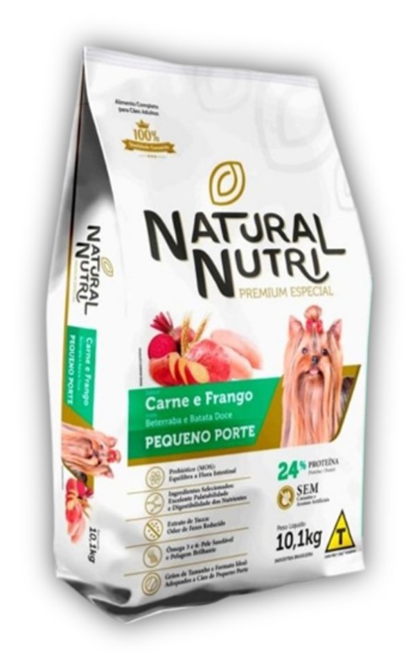 Natural Nutri Ração para Cães de Peq.Porte 10,1