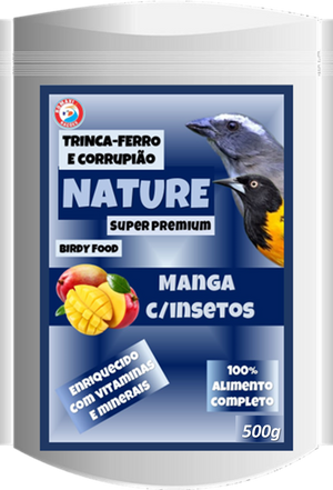 Nature Super Premium Manga com insetos