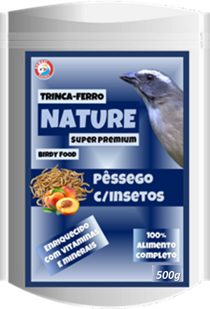 Nature Super Premium Pêssego com insetos