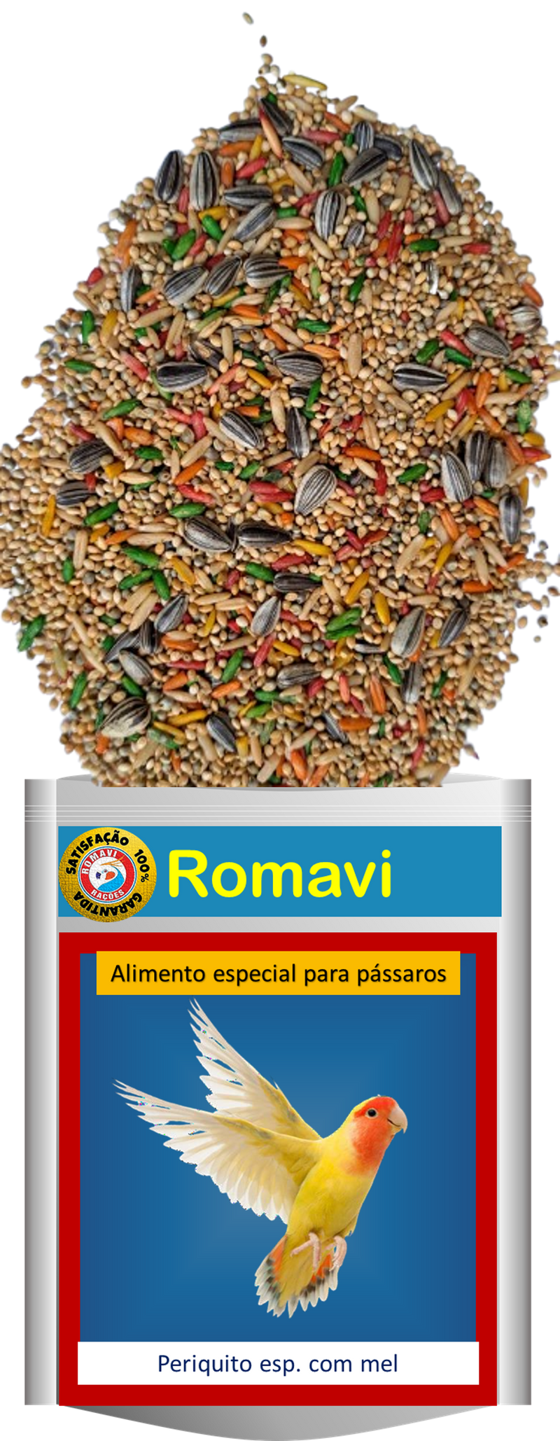 Mistura Periquito especial com mel
